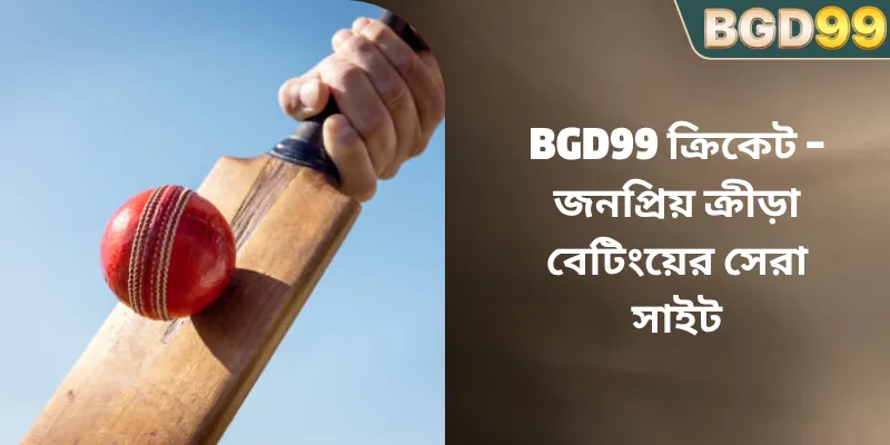BGD99 ক্রিকেট – জনপ্রিয় ক্রীড়া বেটিংয়ের সেরা সাইট
