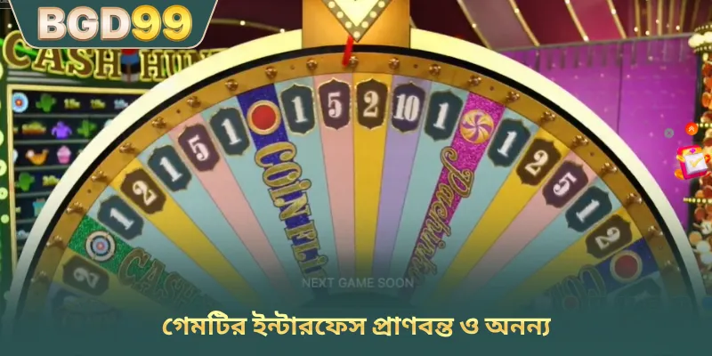 গেমটির ইন্টারফেস প্রাণবন্ত ও অনন্য