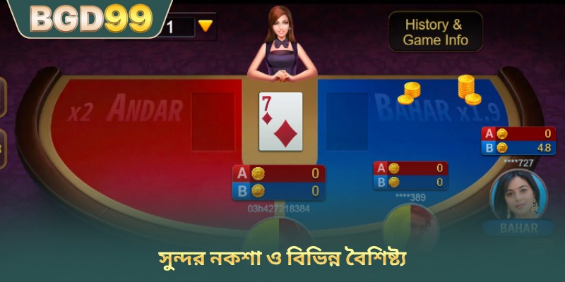 সুন্দর নকশা ও বিভিন্ন বৈশিষ্ট্য