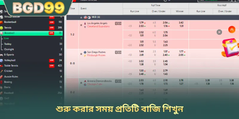 BGD99-এ প্রকাশিত টুর্নামেন্ট আপডেট