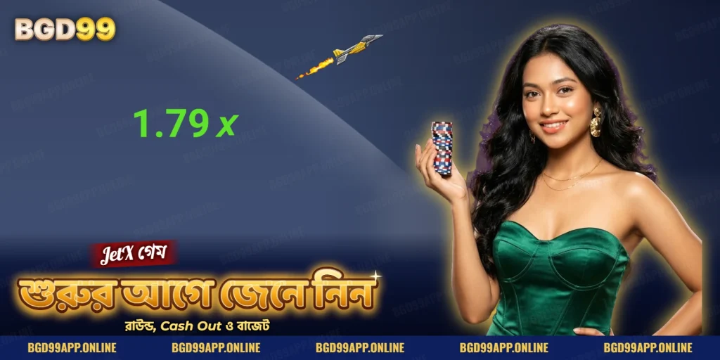 JetX গেমের নিয়ম: একটি রাউন্ড কীভাবে চলে ও Cash Out কীভাবে ঠিক করবেন